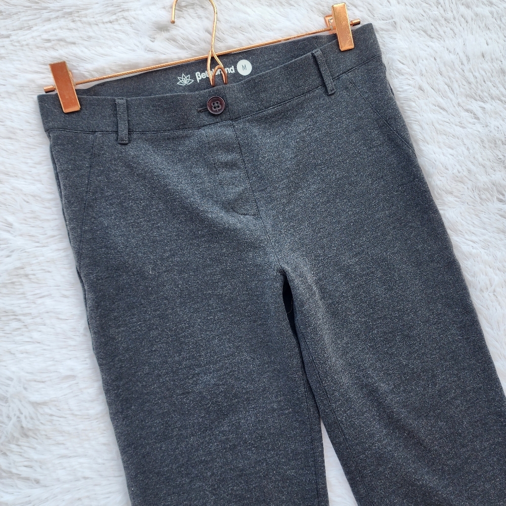 Betabrand Charcoal Classic Dress Pant‎ Yoga Pants - Picture 5 of 9